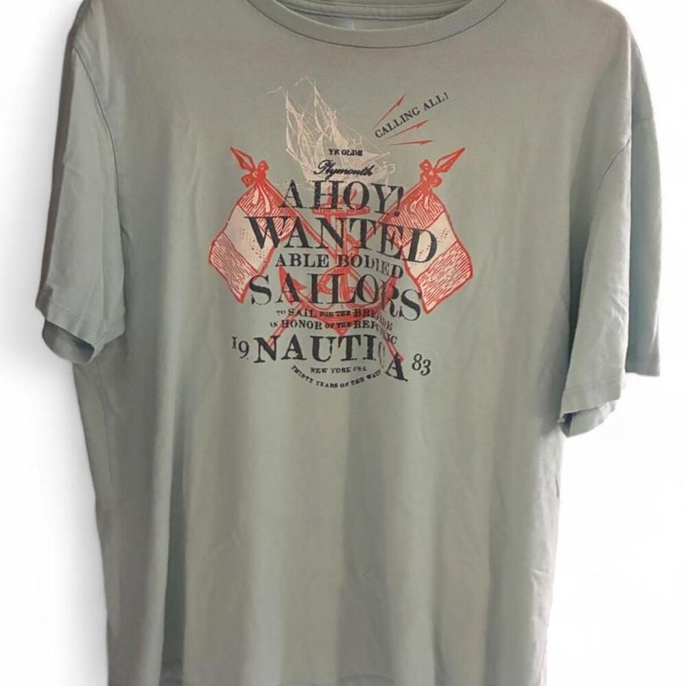 Nautica Ahoy! Wanted Sailors Tee